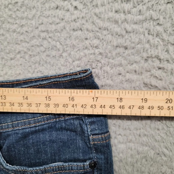 BandolinoBlu Jeans Womens 14 Blue Denim Straight Casual Pockets High Rise Flat - Picture 10 of 12